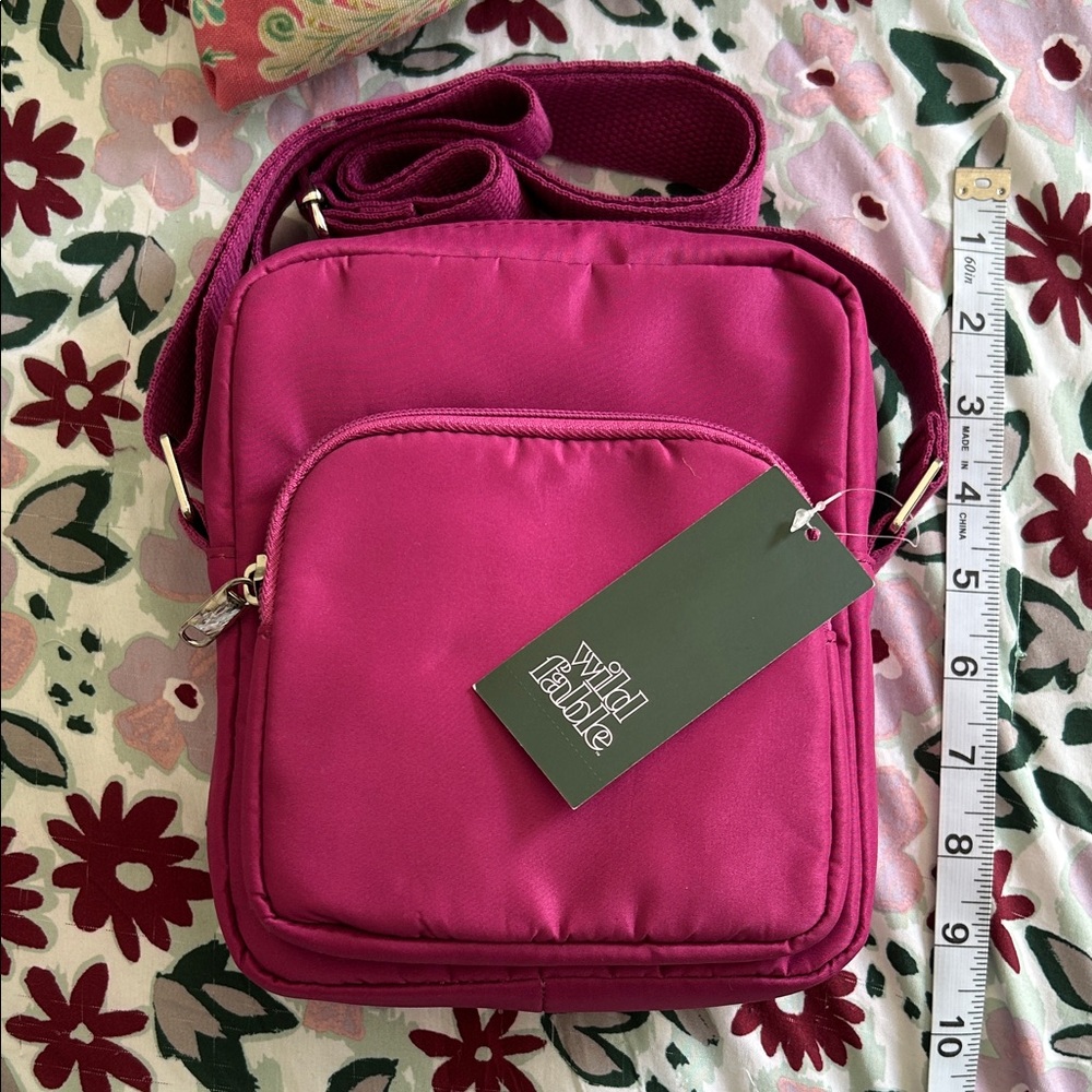 NWT Wild Fable Fuchsia Crossbody Bag